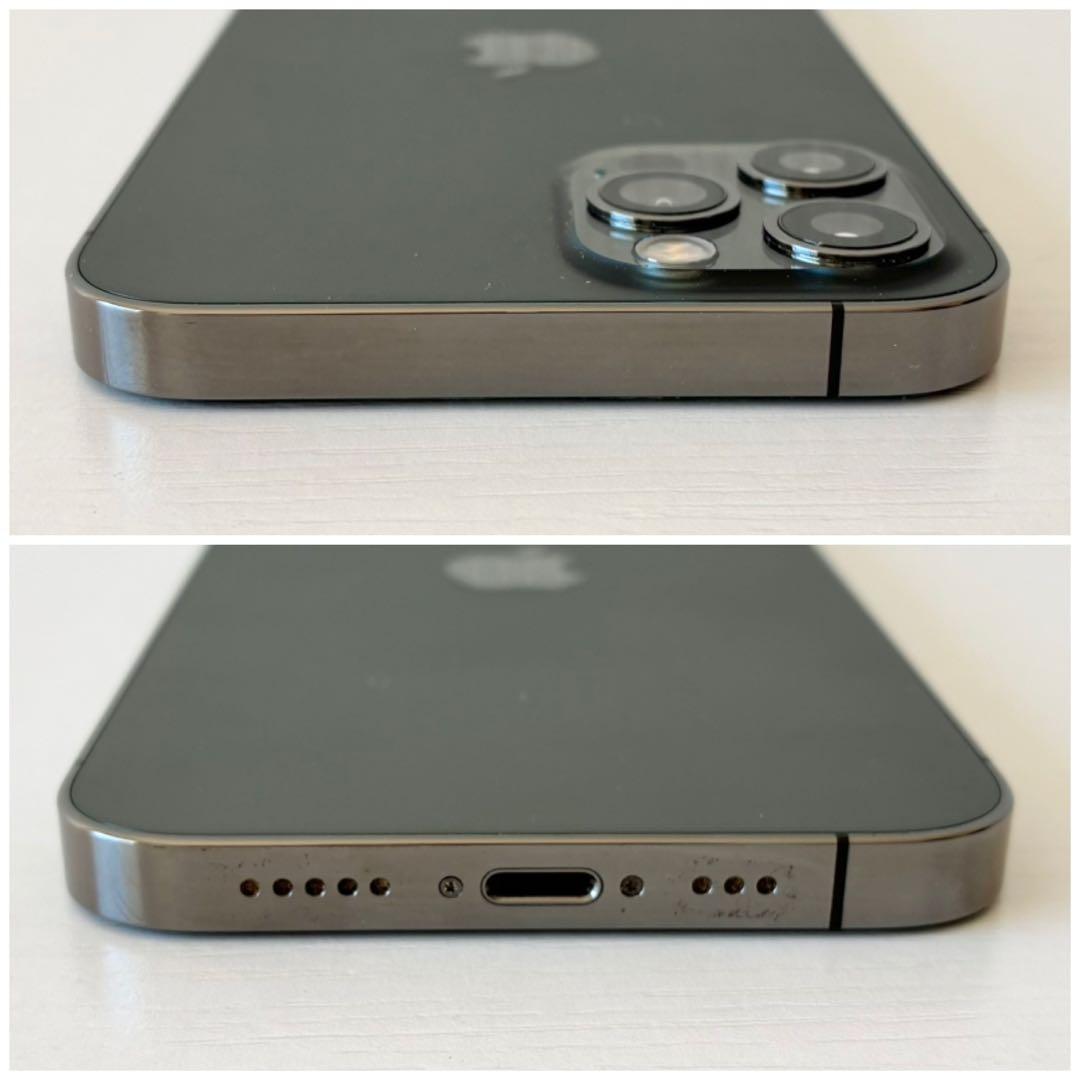 【極美品】iPhone 12 pro Graphite 128GB SIMフリー