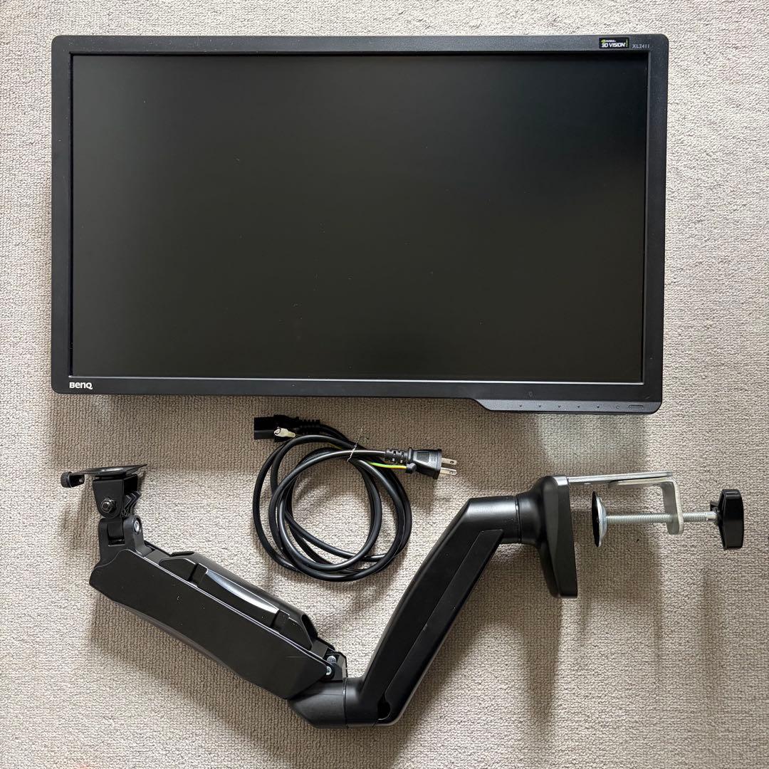 BenQ XL2411Z モニターアーム付き　ゲーミングモニターFHD 60Hz