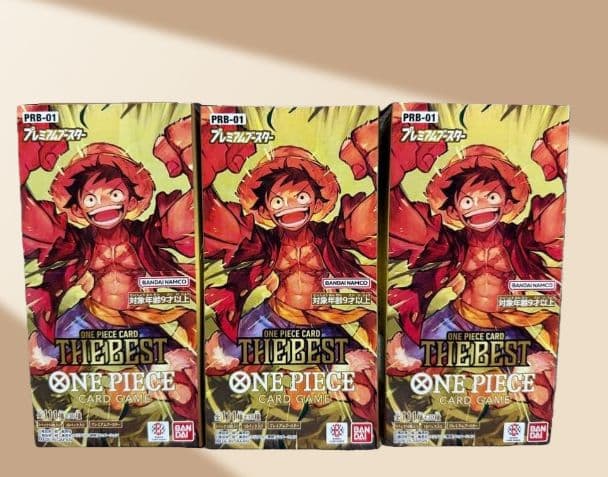ONE PIECE プレミアムブースター THE BEST 3BOX