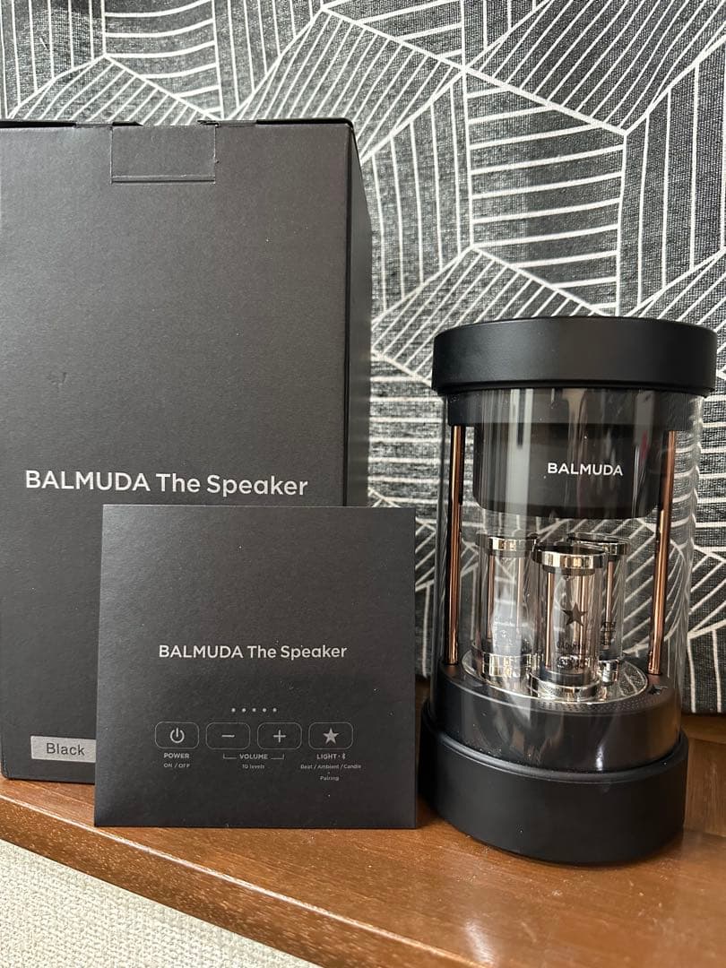 BALMUDA The Speaker ブラック美品