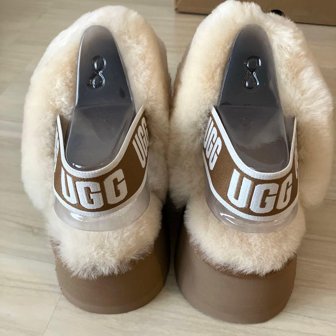 【正規品】UGGFUNKETTE ファンケット　25cm厚底　チェスナット　アグ