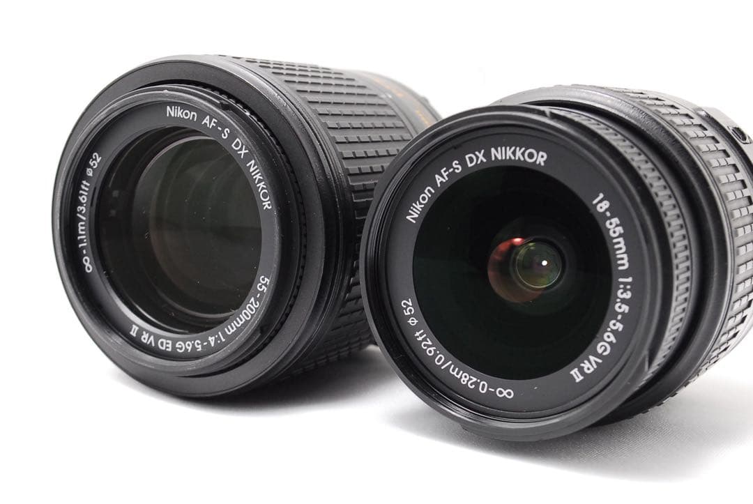 【WiFi搭載】Nikon D5300 ダブルズーム 動作確認済み 初心者