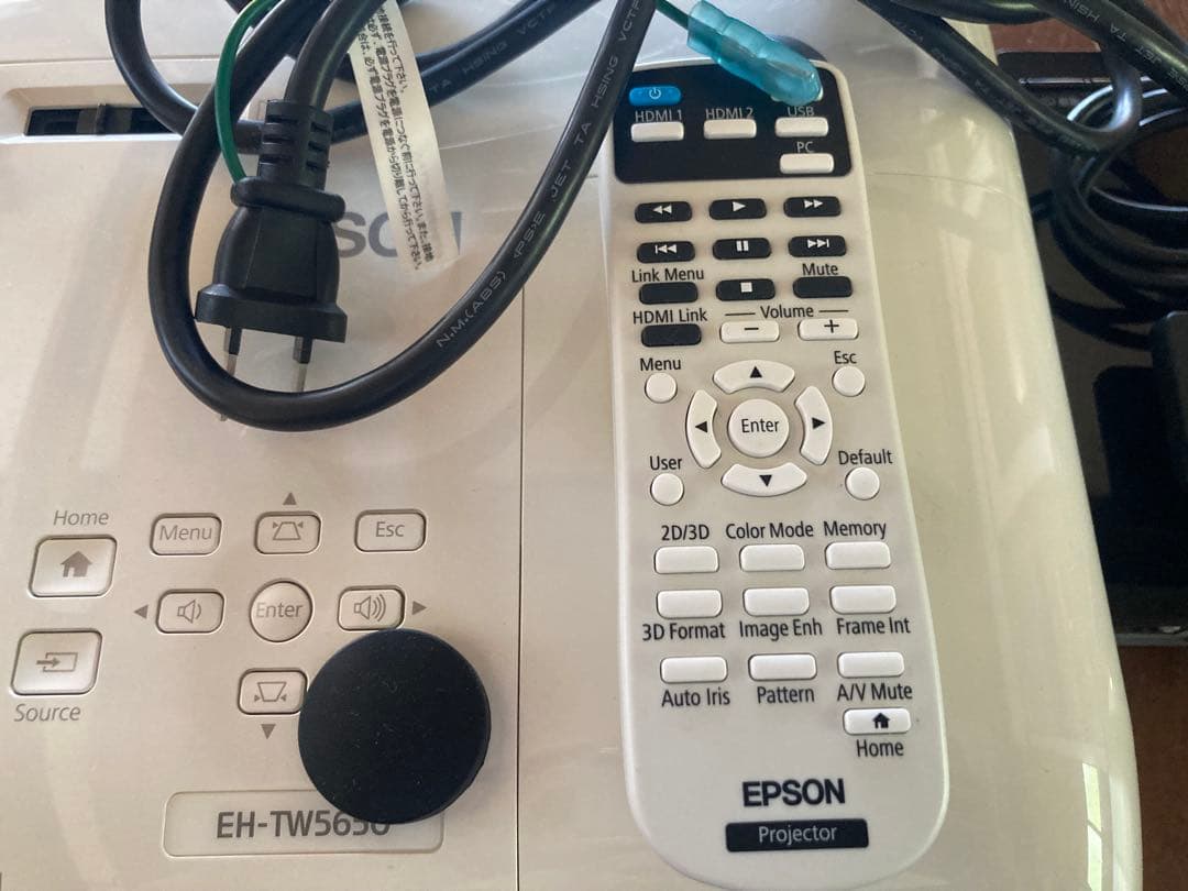 EPSON プロジェクター 本体 EH-TW5650 ブルーレイレコーダセット