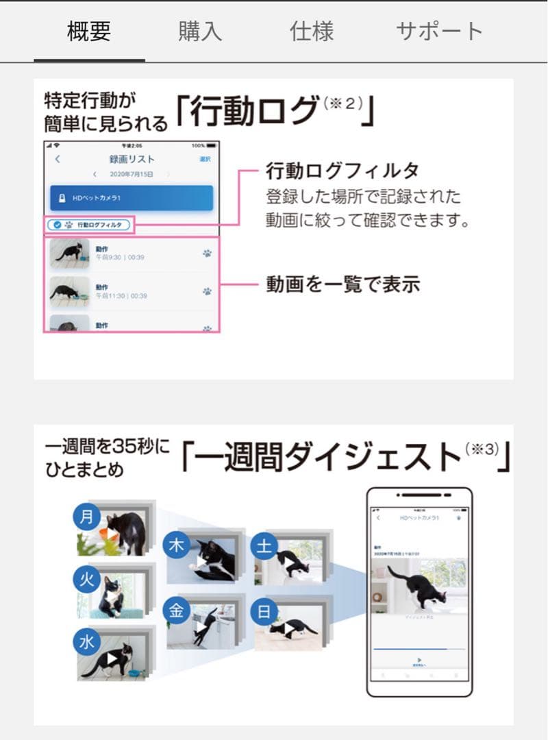 Panasonic HDペットカメラ KX-HDN215-K