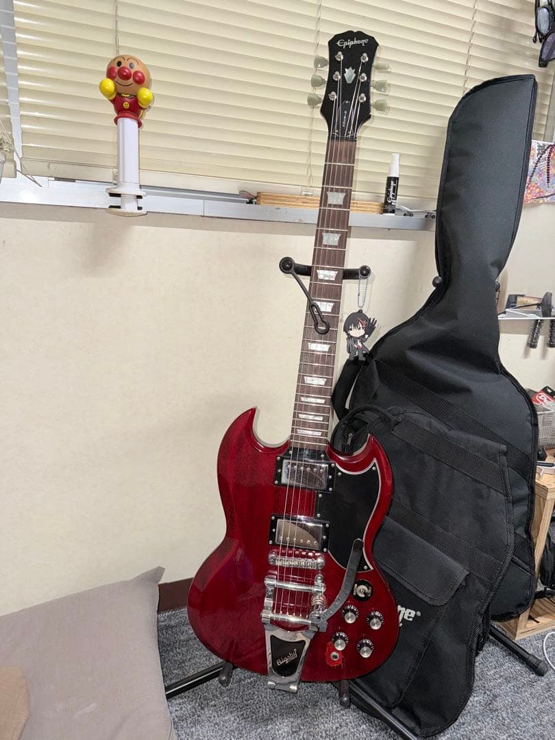 し*ん様 Epiphone SG bonny bigsbyb70レッドチェリーエ