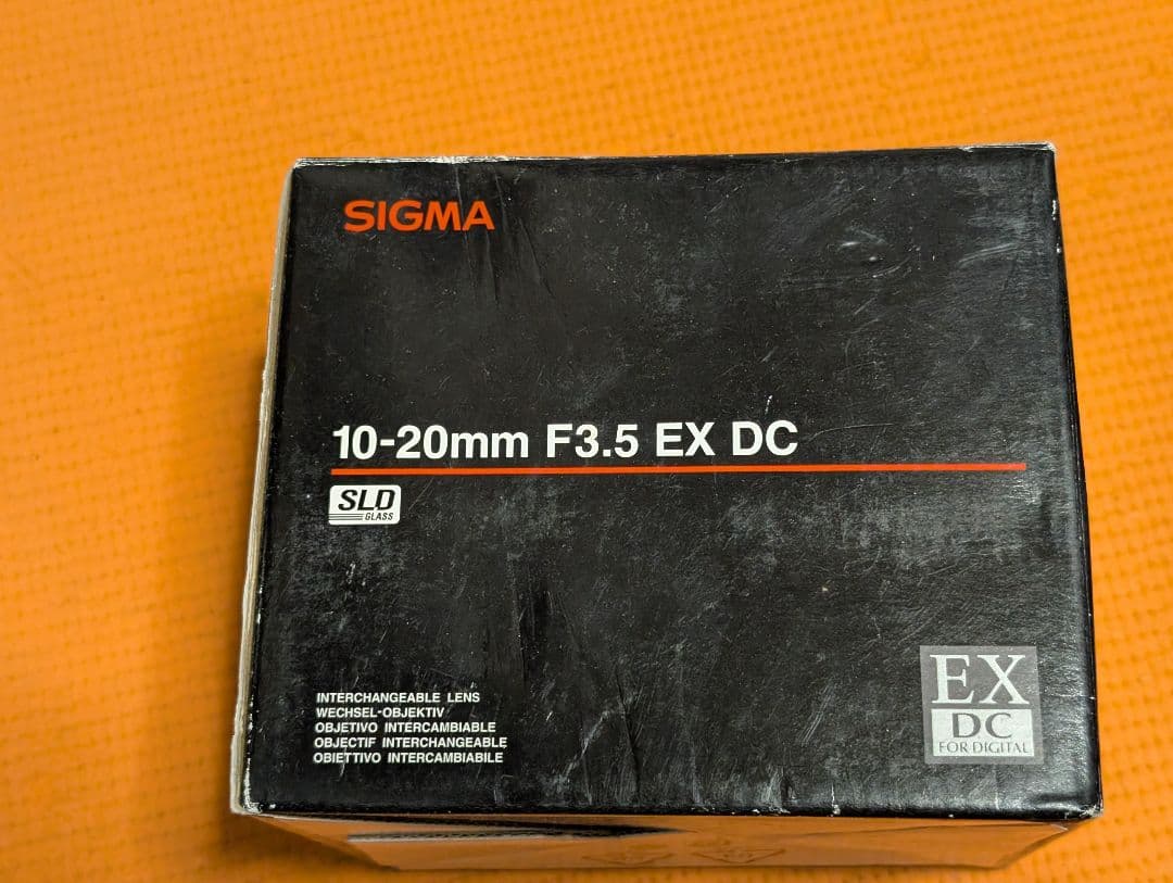 SIGMA 10-20mm F3.5 EX DC レンズ　ペンタックスKマウント