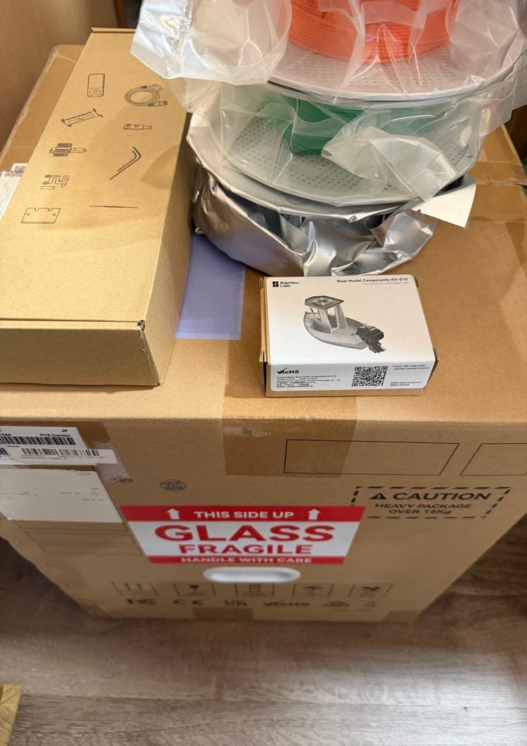 三千さん専用Bambu Lab P1S Combo AMS付き + 0.2ノズル