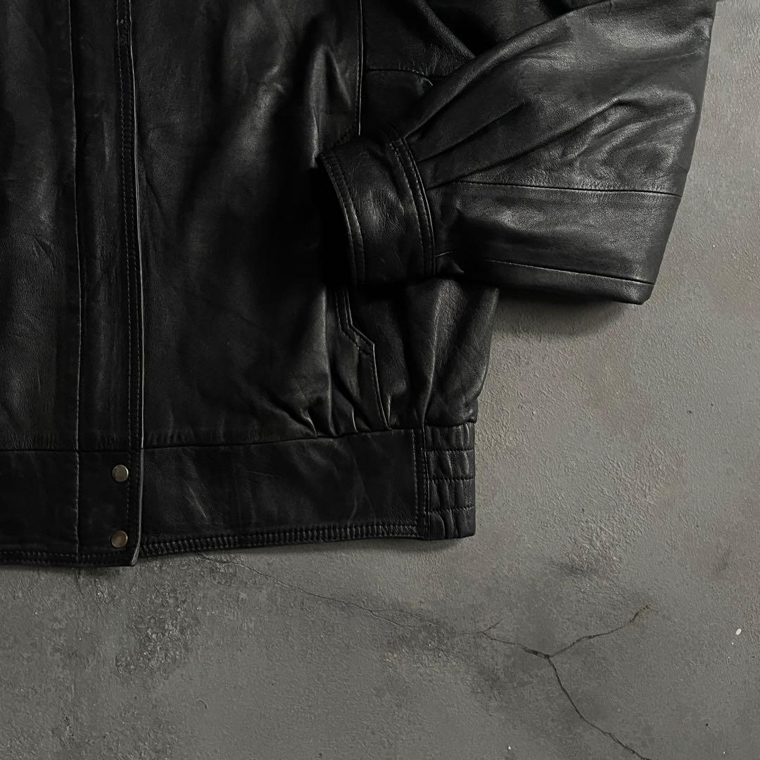 A-2“paris diffusion“本革“短丈“bomber jacket