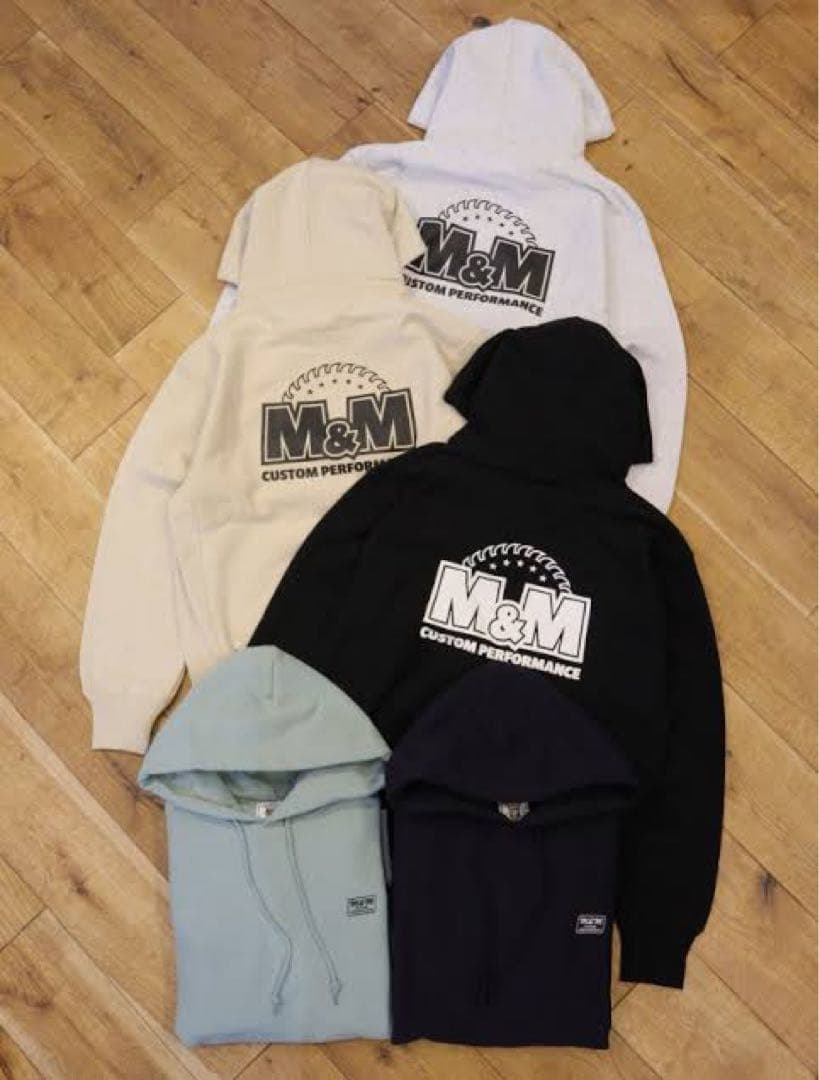 M&M プルオーバーパーカー L