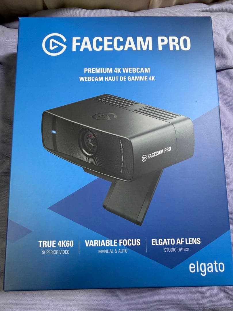 Elgato FACE CAM PRO (4Kウェブカメラ)
