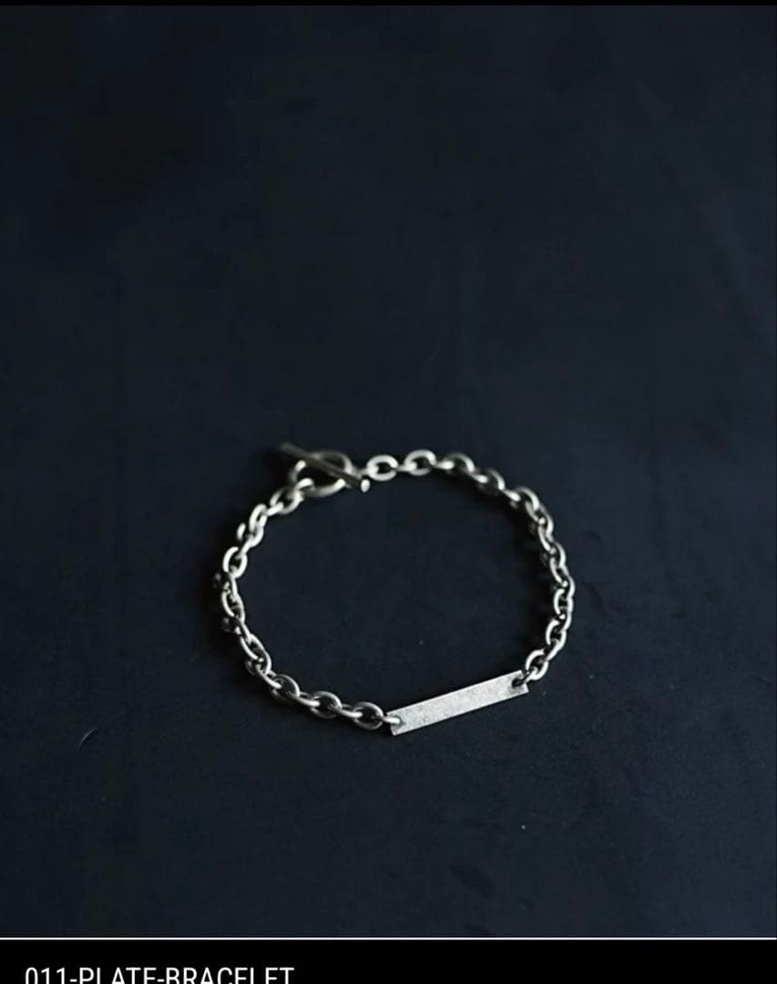 PRY シュウト 011-PLATE-BRACELET 金属製ブレスレット