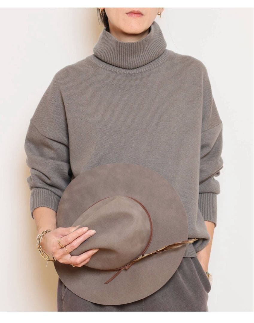 新品】MUSE de Deuxieme Classe ミドルゲージタートルニット