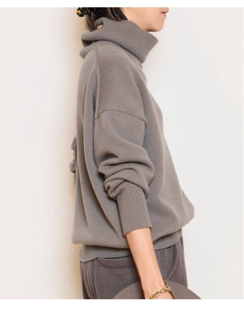 新品】MUSE de Deuxieme Classe ミドルゲージタートルニット