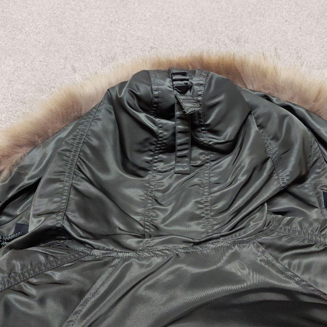 ✨美品✨アルファALPHA N-3B フライトジャケット【L】カーキモッズパーカ