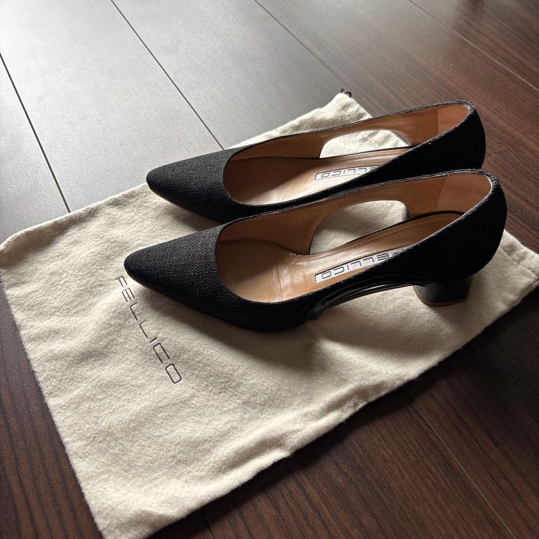 【極美品】PELLICO ペリーコ　ポインテッドトゥ　パンプス 38