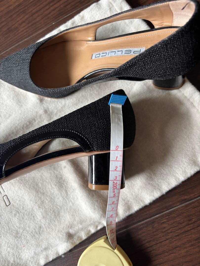 【極美品】PELLICO ペリーコ　ポインテッドトゥ　パンプス 38