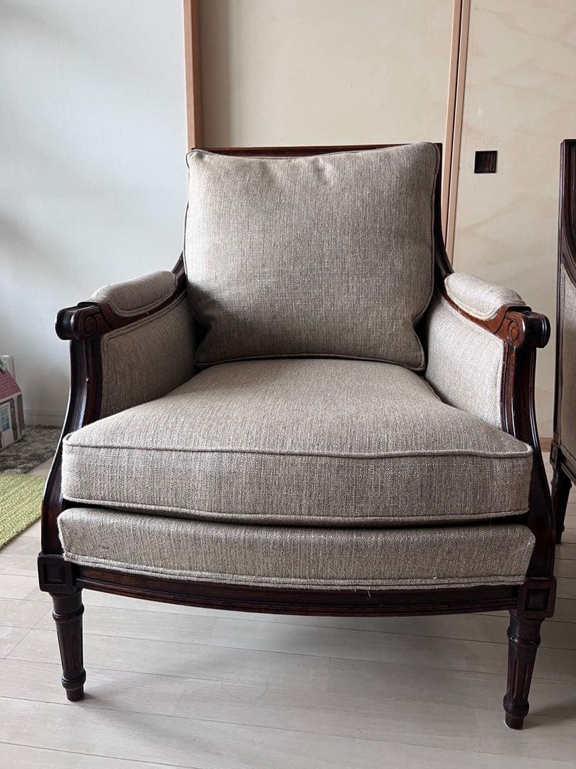 【Momo NO①】GRANGE：クラシック ファブリックソファ