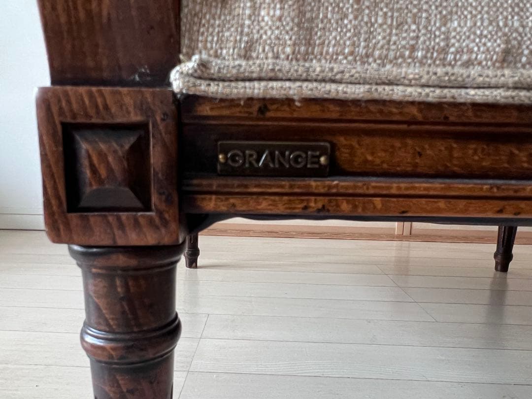 【Momo NO①】GRANGE：クラシック ファブリックソファ