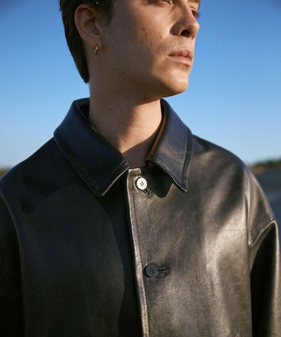 ジャケット・アウター LIDNM LEATHER SHORT BLOUSON