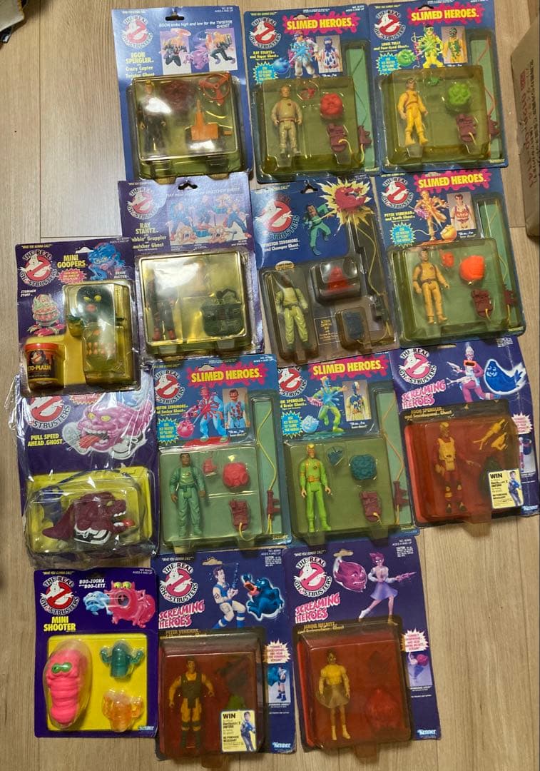 週末セール　Kenner社製　ゴーストバスターズ　14体セット　★14体