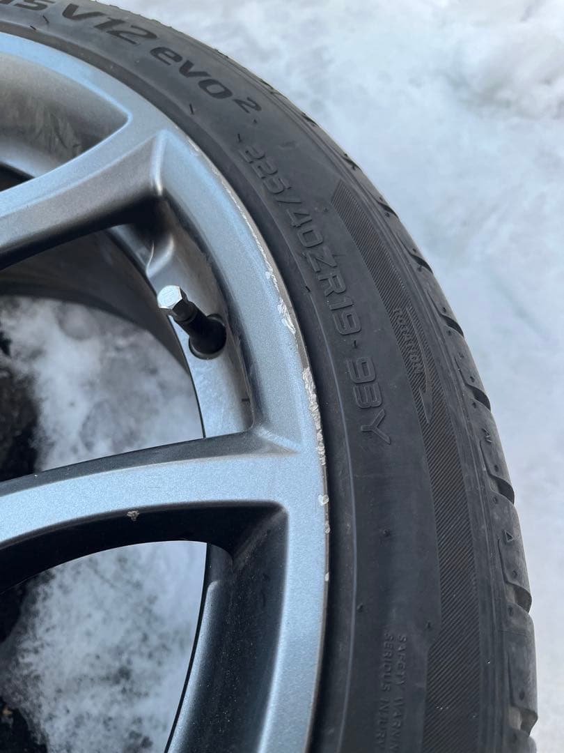 マツダ RX-8 SE3P タイプRS後期 純正 ホイールセット 19インチ