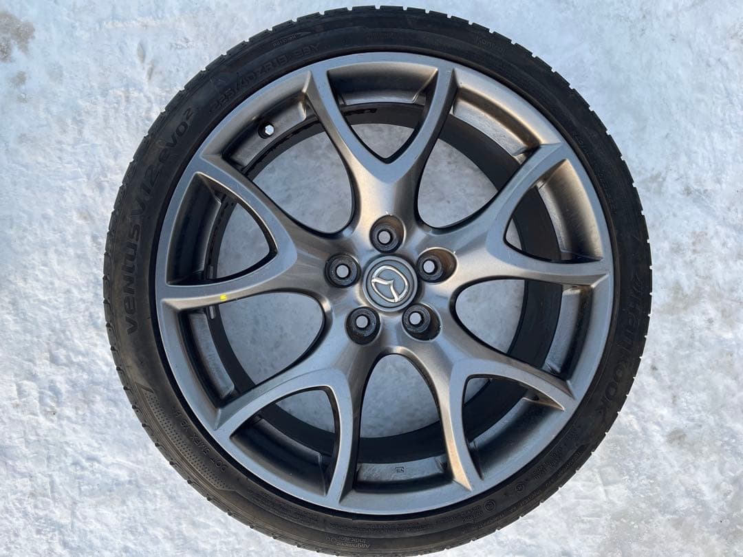 マツダ RX-8 SE3P タイプRS後期 純正 ホイールセット 19インチ