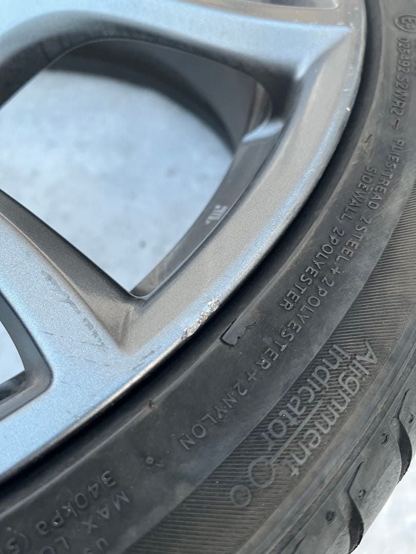 マツダ RX-8 SE3P タイプRS後期 純正 ホイールセット 19インチ