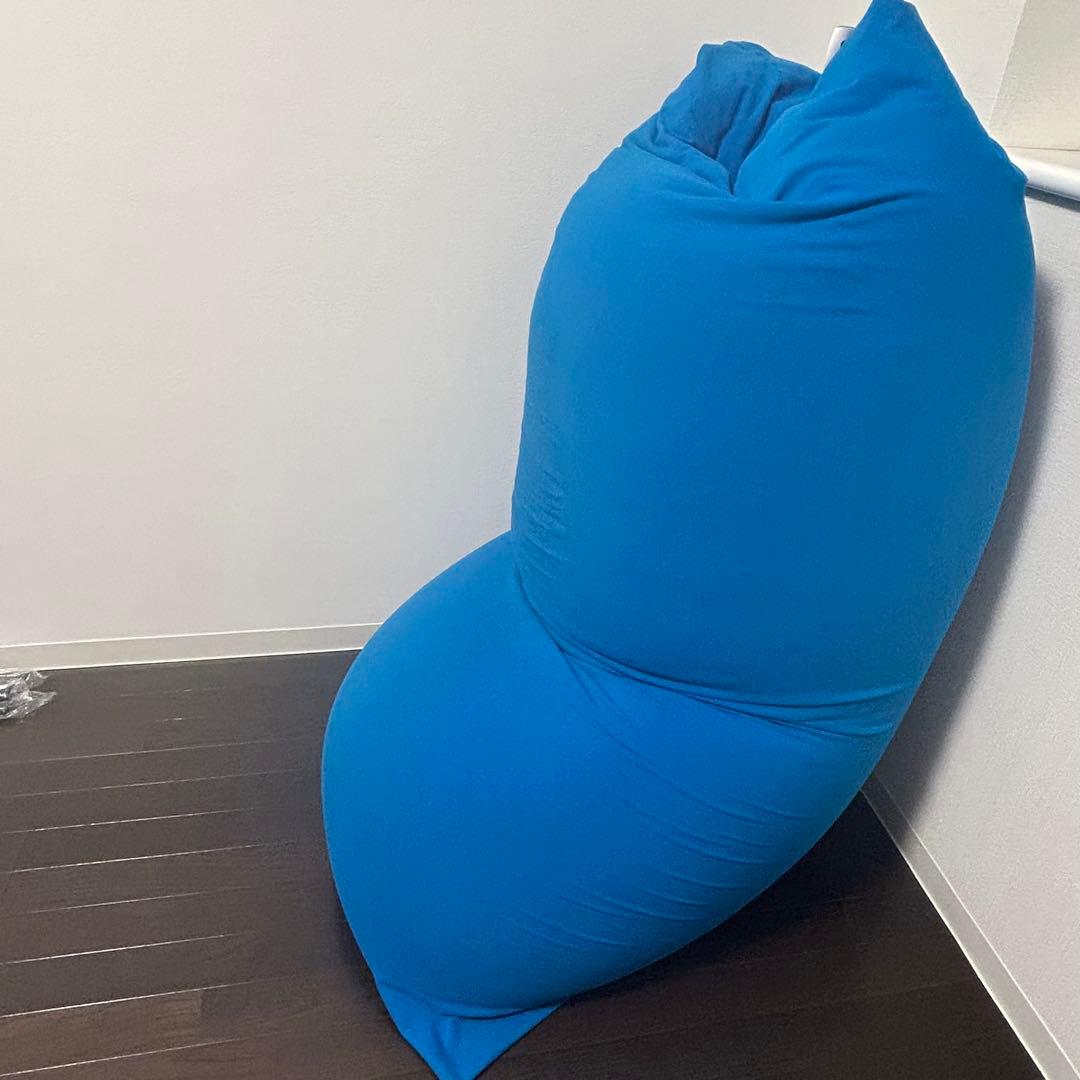 Yogibo Max アクアブルー 大型クッション／おしゃれインテリアにも◎