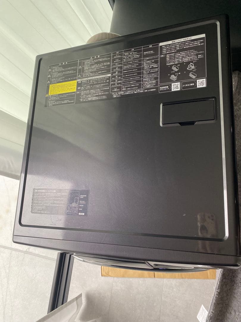 ドラム式洗濯乾燥機 シルキーブラック AQW-DX12N-K