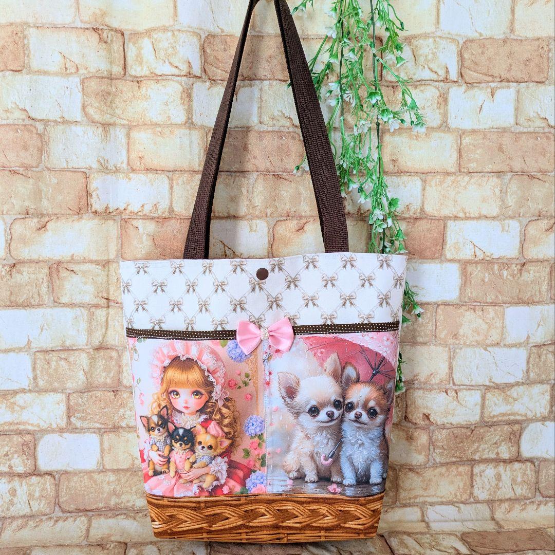 里桜様用個別オーダーページ パネル生地 ねこ*いぬ*女の子*バッグ等