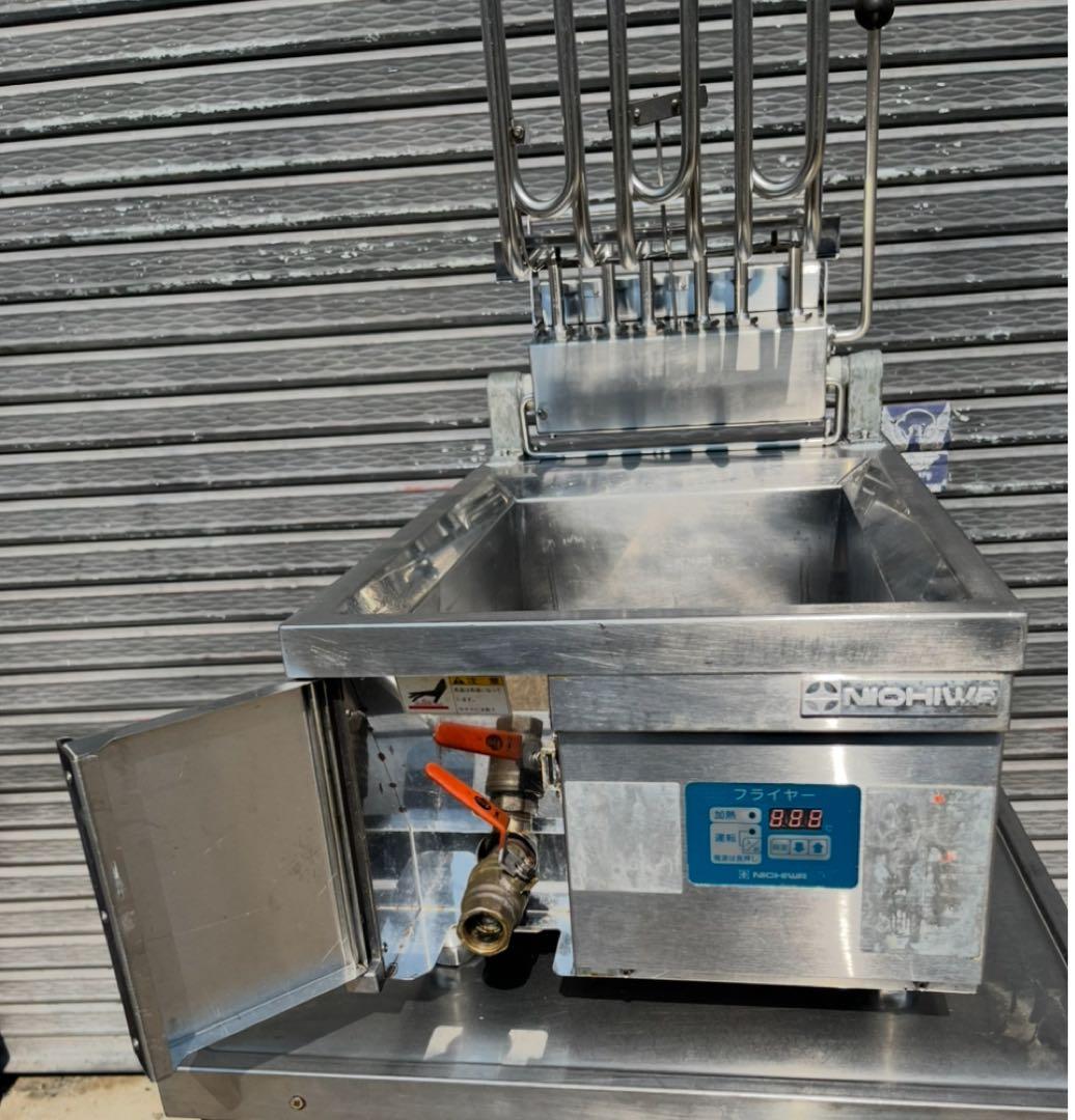 ニチワ電機 電気フライヤー TEF-13-4 卓上 油量13L 業務用 NO.2