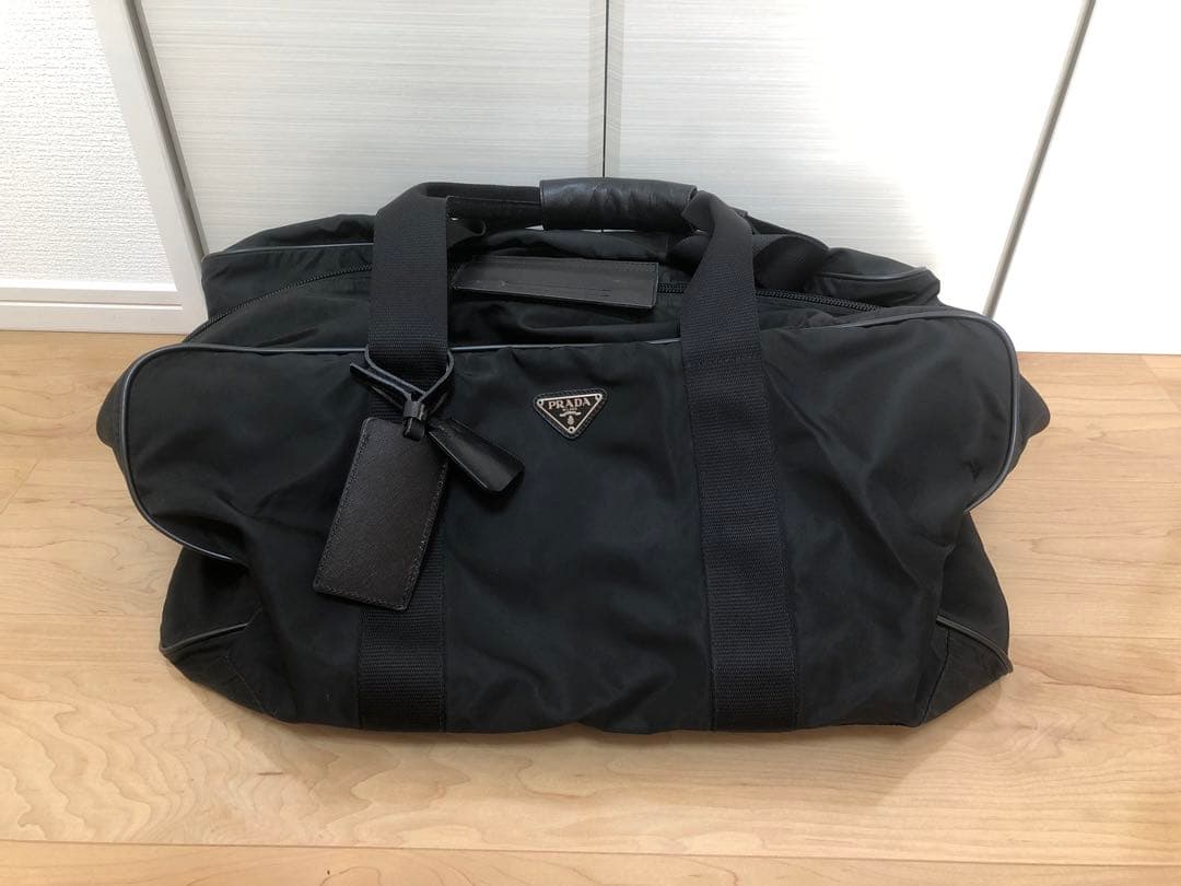 PRADA プラダ★ボストンバッグ★本物・中古・訳有特価