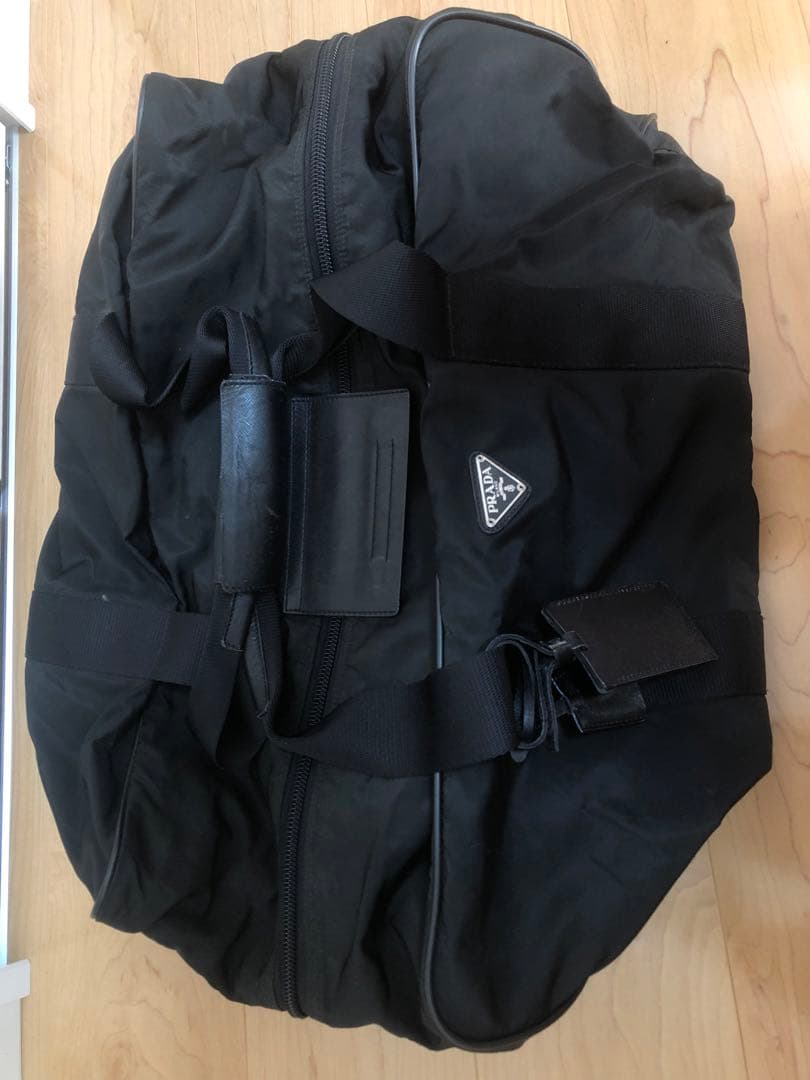 PRADA プラダ★ボストンバッグ★本物・中古・訳有特価