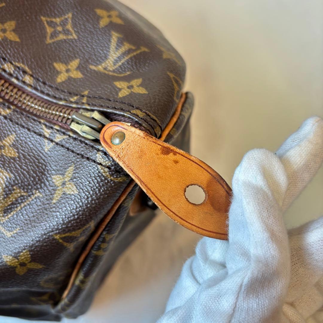 【希少✨】ルイヴィトン　ボストンバッグ　キーポル50レザー　モノグラム