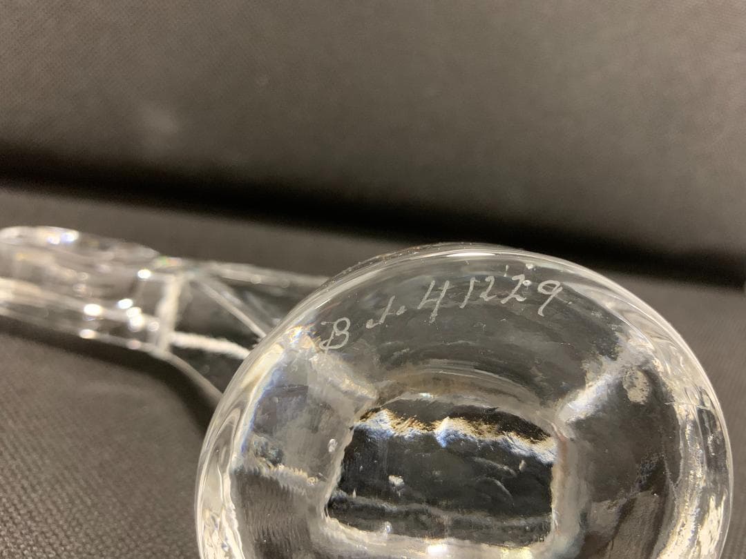 BODA ペーパーウェイト 鳥 ガラスオブジェ 北欧 刻印あり