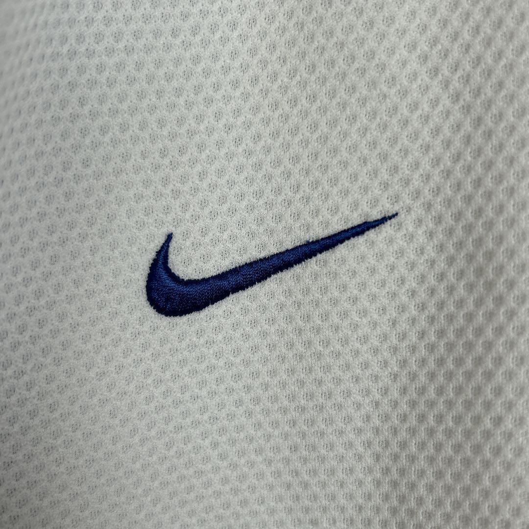 NIKE ナイキ メッツ ゲームシャツ XL 刺繍ロゴ 全刺繍 MLB 青 白