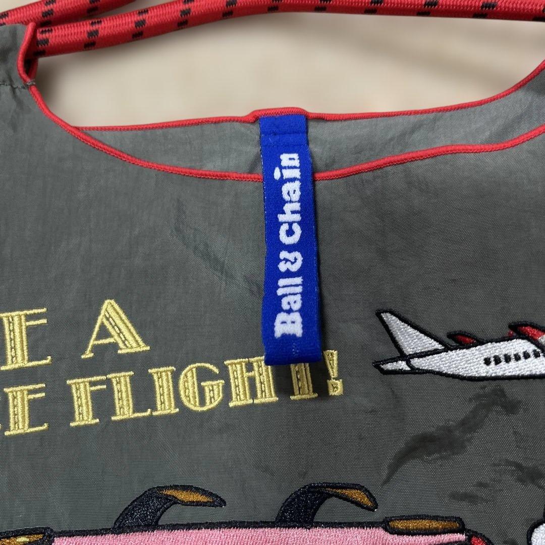 Ball & Chain エコバッグ JALコラボ　グレー　Mサイズ