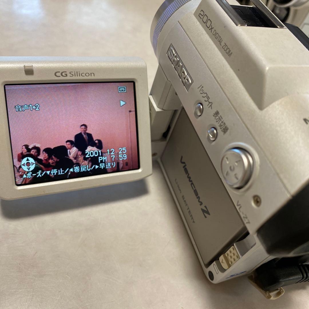 SHARP miniDVビデオカメラ VL-Z7 ⑥
