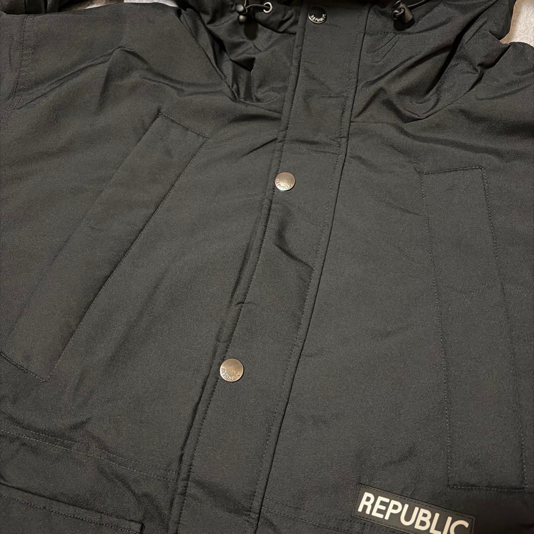 スノーボード REPUBLIC&CO NAUGHTY MOUNTAIN PARKA Black