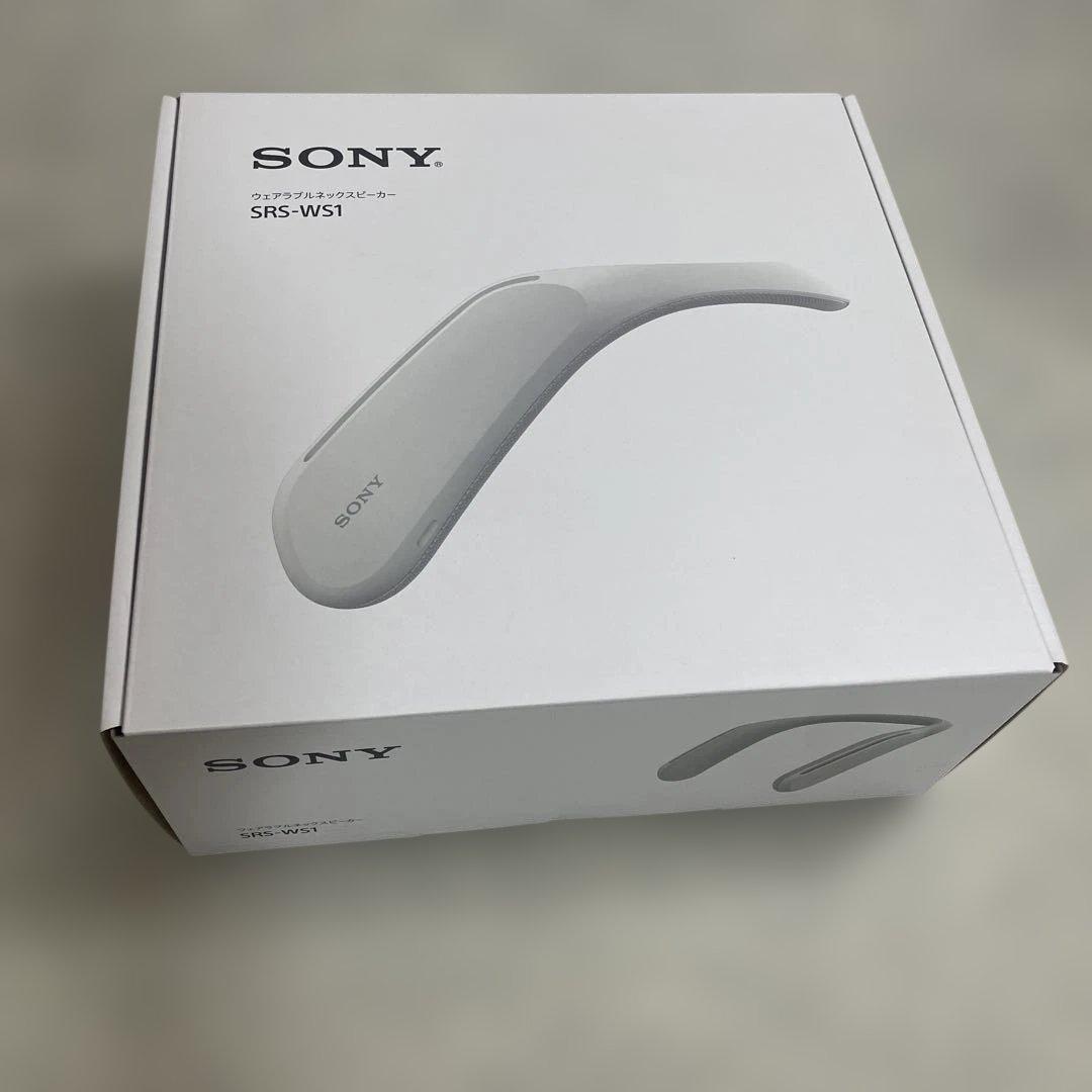 SONY ウェアラブル ネックスピーカー SRS-WS1