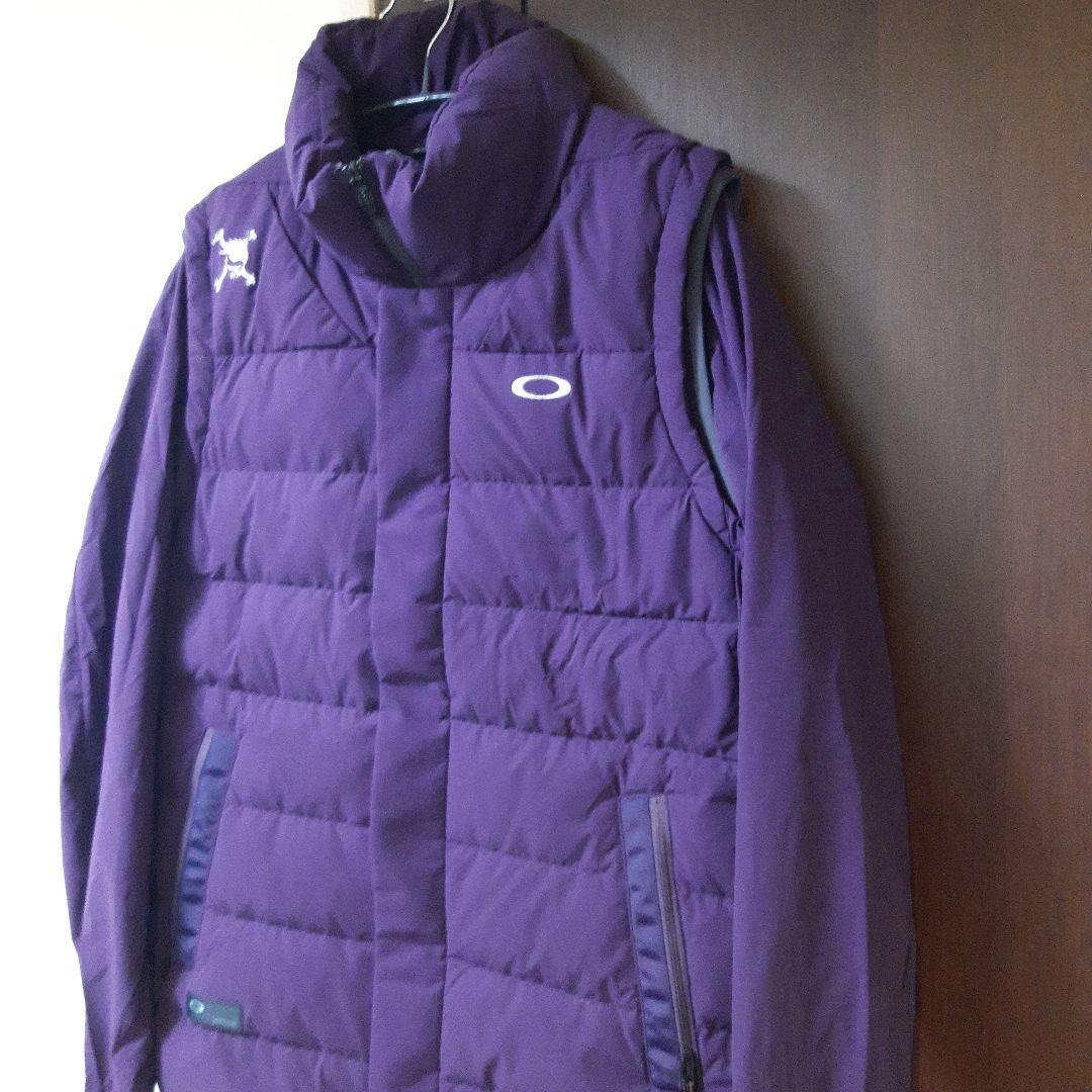 新品　オークリーゴルフ　2way トランスフォームダウンベスト　メンズジャケット