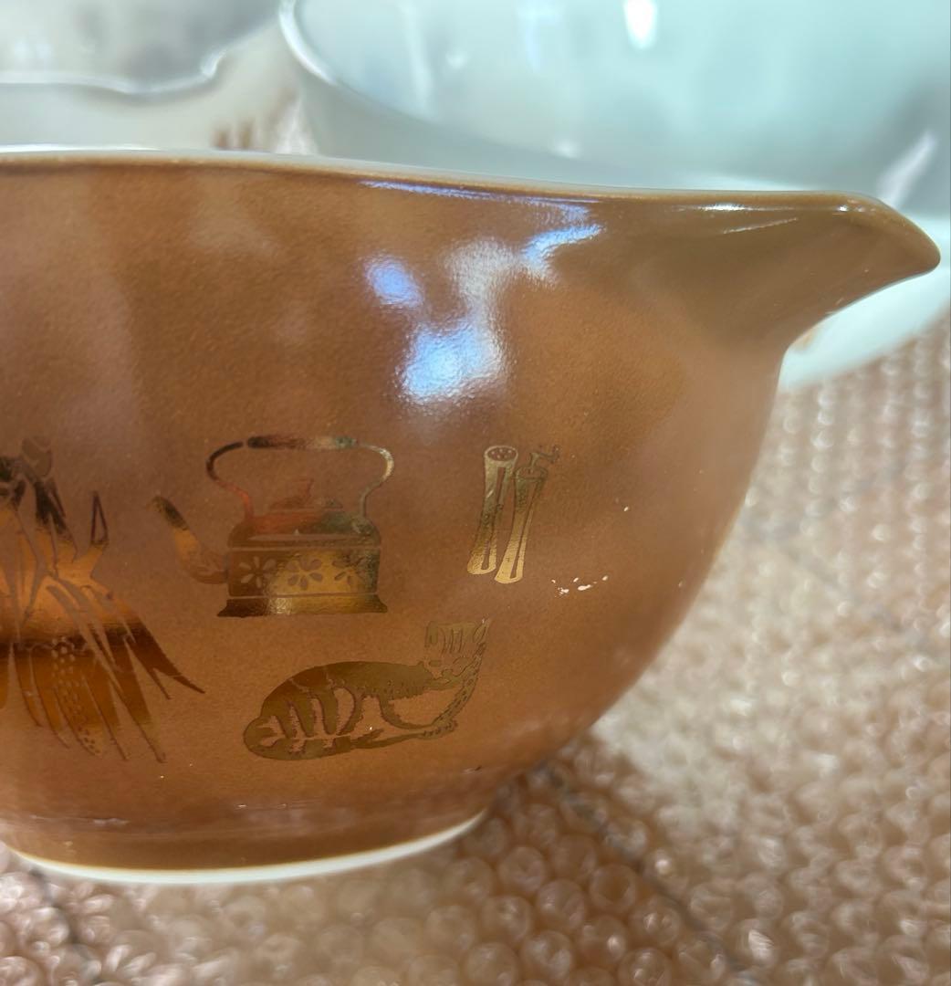 【年末値下】オールドパイレックス アーリアメリカン シンデレラミキシングボウル