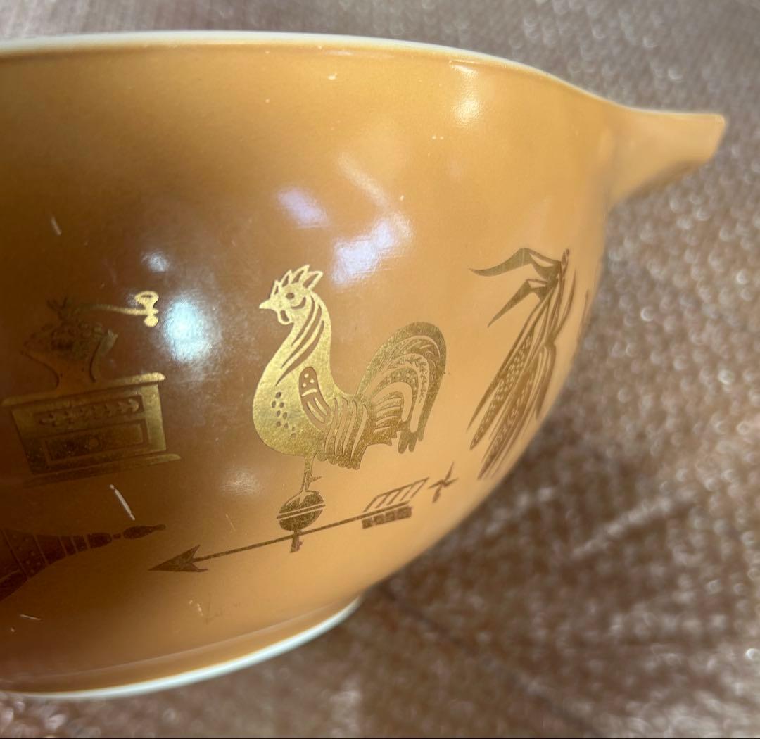 【年末値下】オールドパイレックス アーリアメリカン シンデレラミキシングボウル