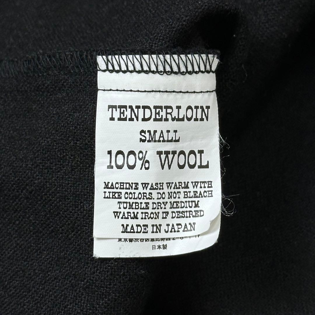 TENDERLOIN ウール 開襟シャツ オープンカラーシャツ テンダーロイン