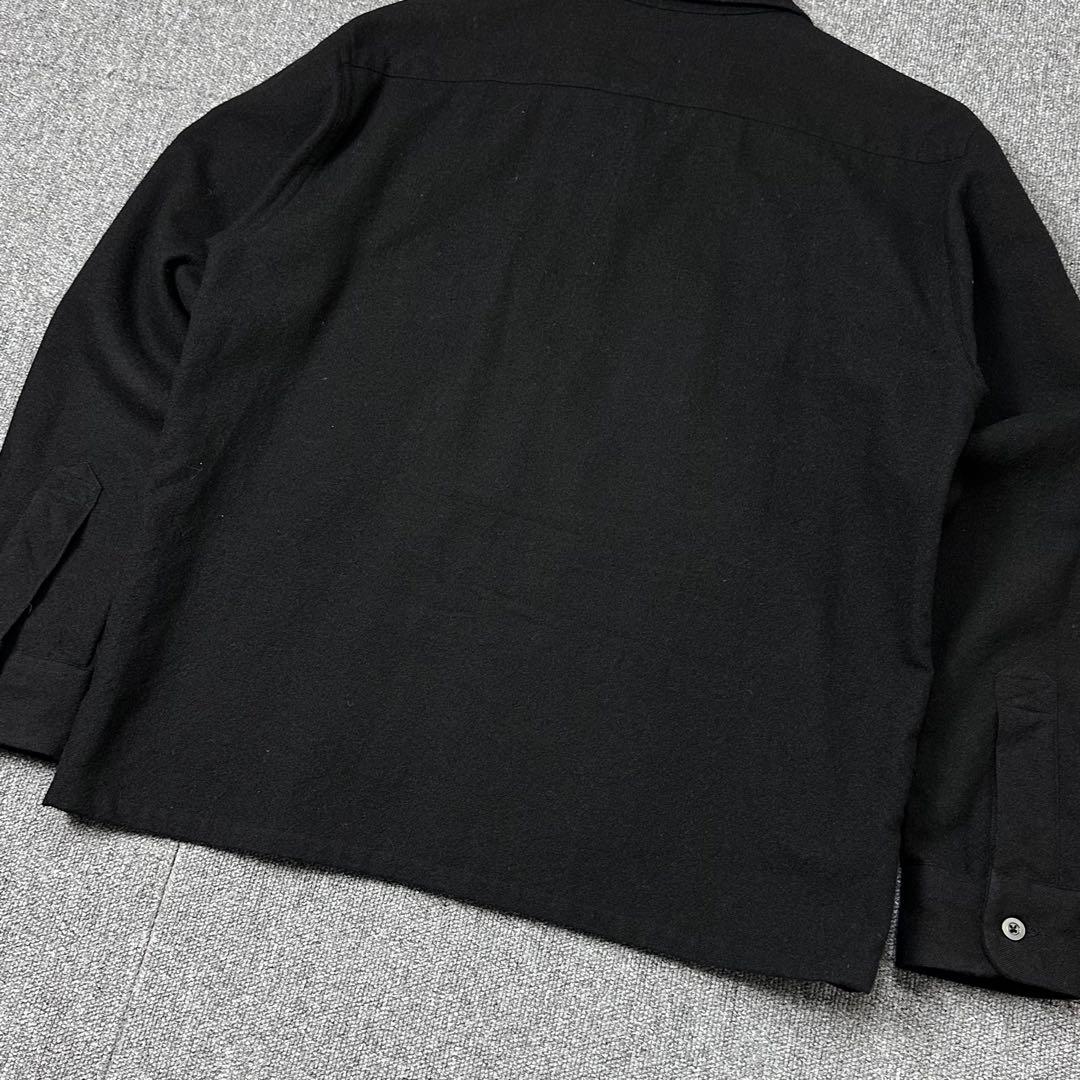 TENDERLOIN ウール 開襟シャツ オープンカラーシャツ テンダーロイン