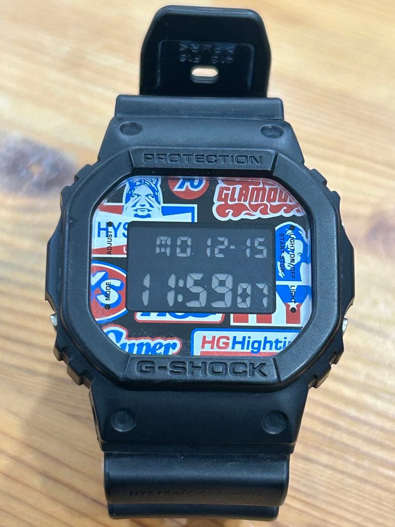 G-SHOCKデジタル時計HYSTERIC GLAMOUR　ヒステリックグラマー