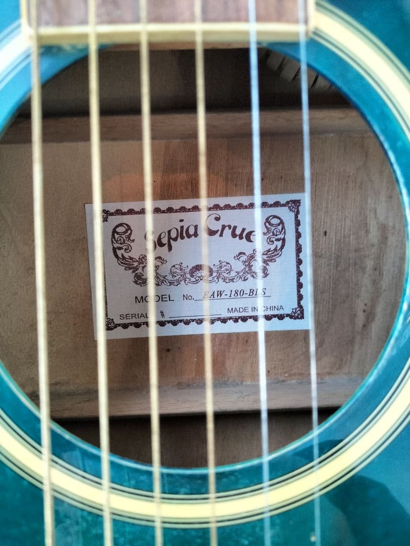 Sepia Crue EAW-180-BLS エレアコ アコースティックギター