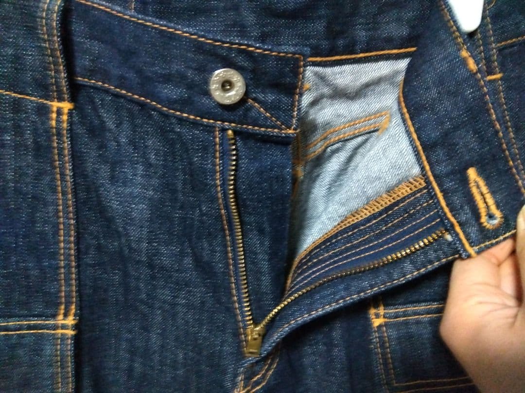 児島ジーンズ　ハイロック　ジーンズブッシュパンツ　デニムパンツ　LL