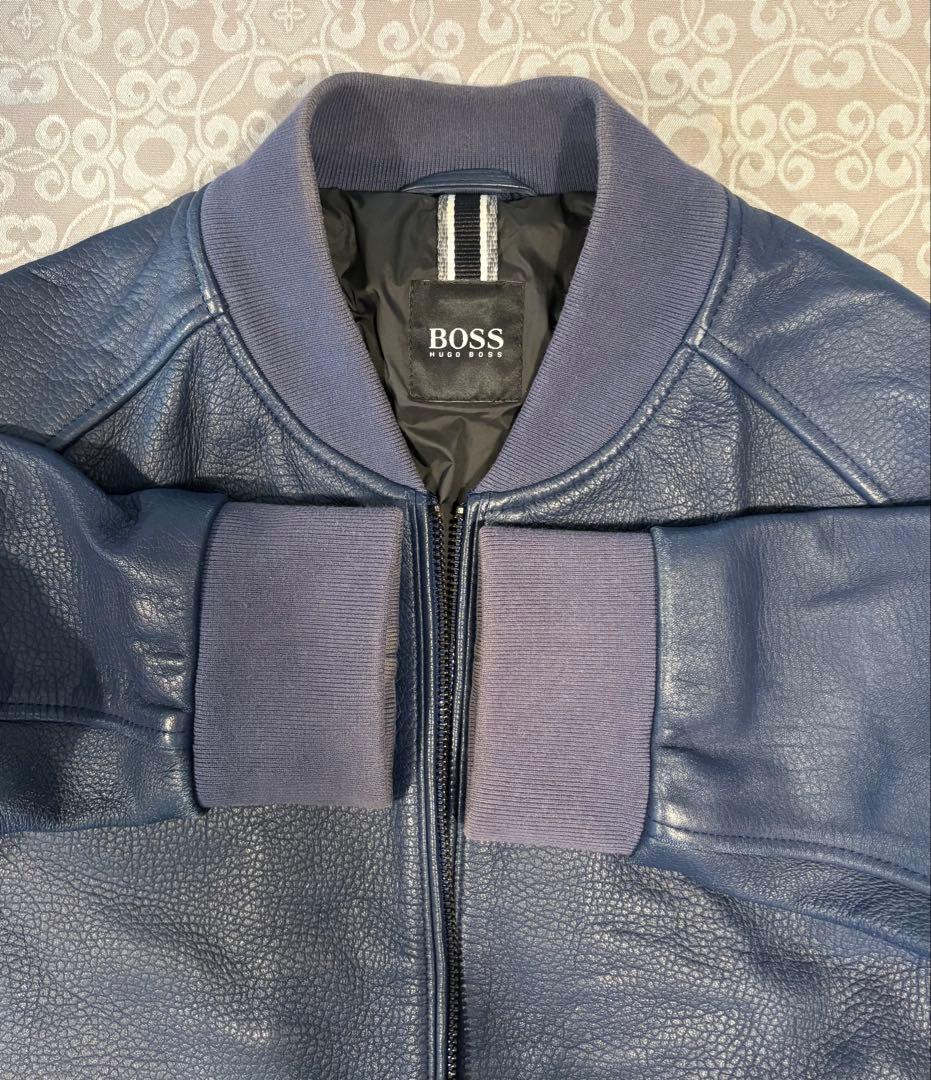 ヒューゴボス　メンズレザージャケット