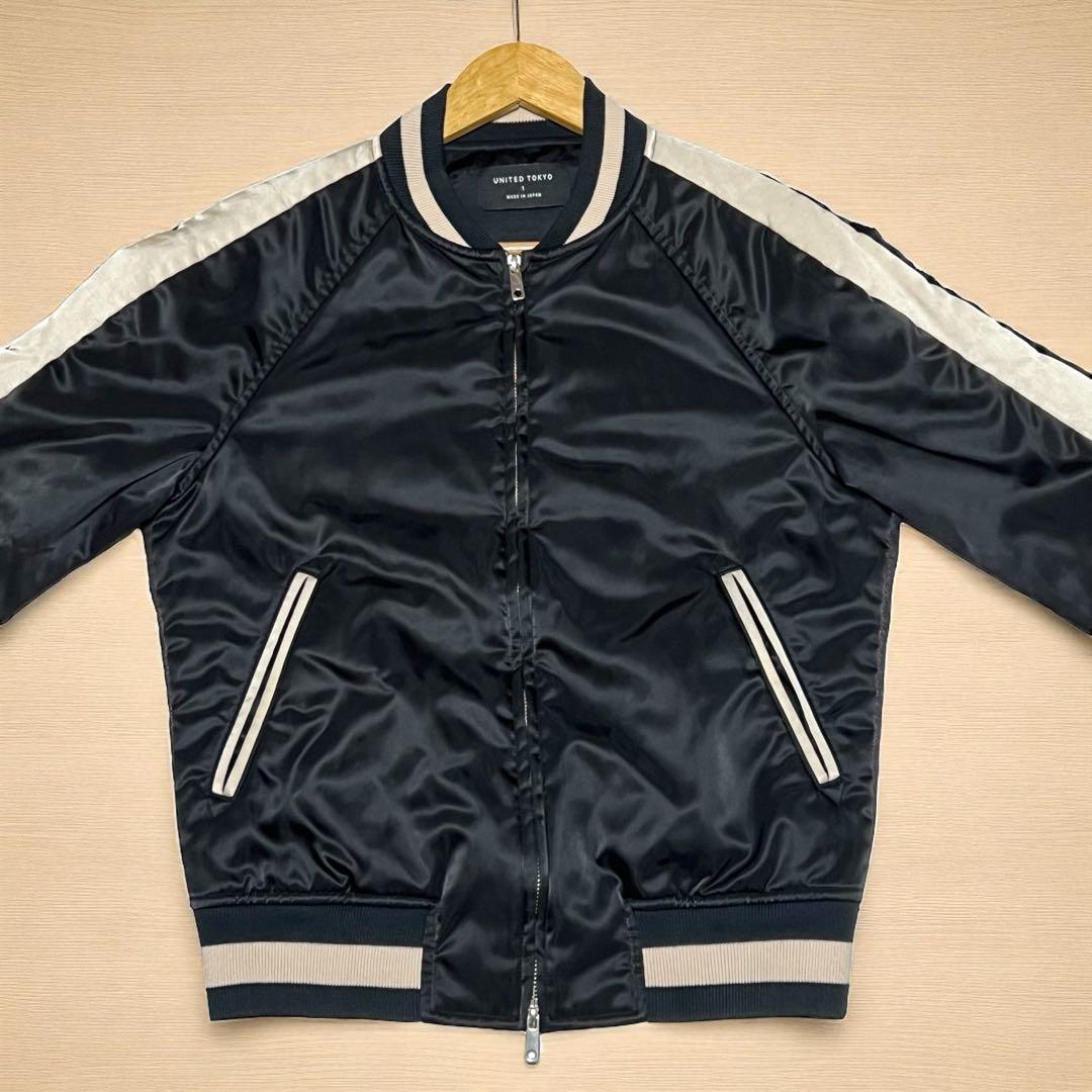 【美品】新潟エディション スカジャン 和柄　刺繍　UNITED TOKYO